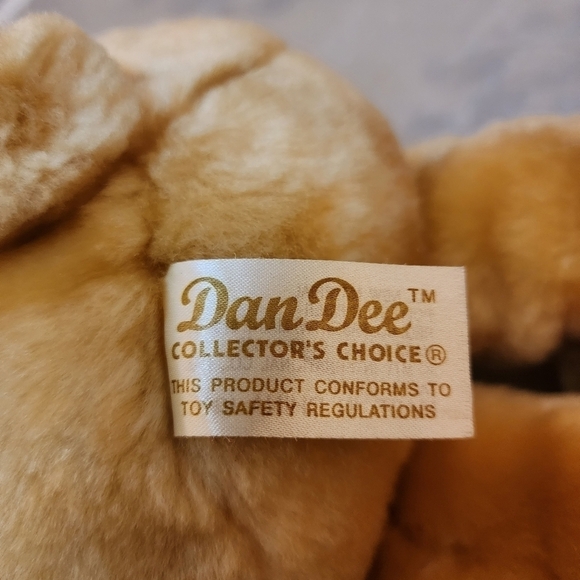 DanDee Collector's Choice Tan Teddy Bear Plush Stuffed Animal 15" Soft Toy EUC - Picture 7 of 8